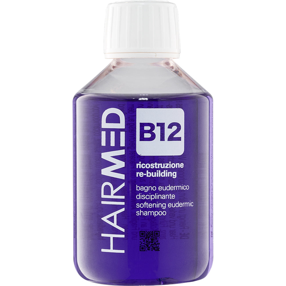 Еудермальний дисциплінувальний шампунь з колагеном - Hairmed B12 Re-Building Softening Eudermic Shampoo