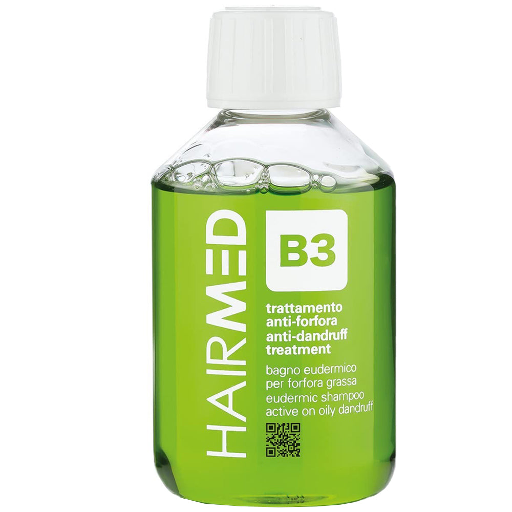 Еудермальний шампунь проти жирної лупи - Hairmed B3 Anti-Dandruff Treatment Eudermic Shampoo