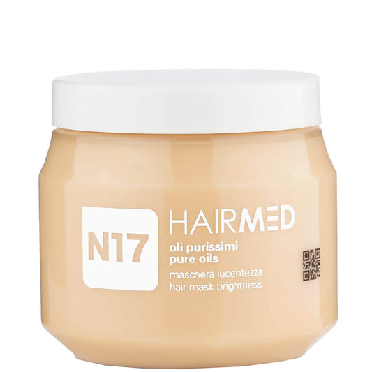 Маска з вишуканими оліями для блиску волосся - Hairmed N17 Pure Oils Hair Mask Brightness