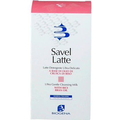 Biogena Savel Latte - Молочко очищающее для лица с рисовыми отрубями