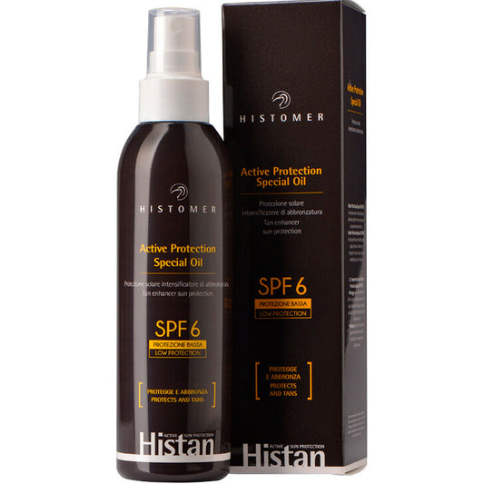 Histomer Histan Active Protection Special Оil SPF6 - Сонцезахисна олія-бронзатор для обличчя і тіла