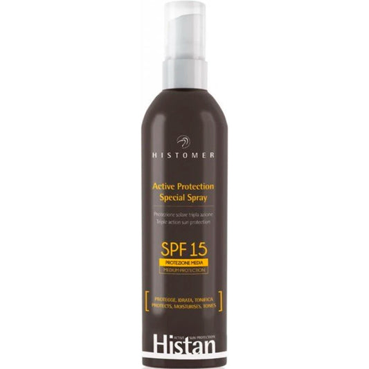Histomer Histan Active Protection Hair Spray SPF15 - Сонцезахисний спрей для волосся
