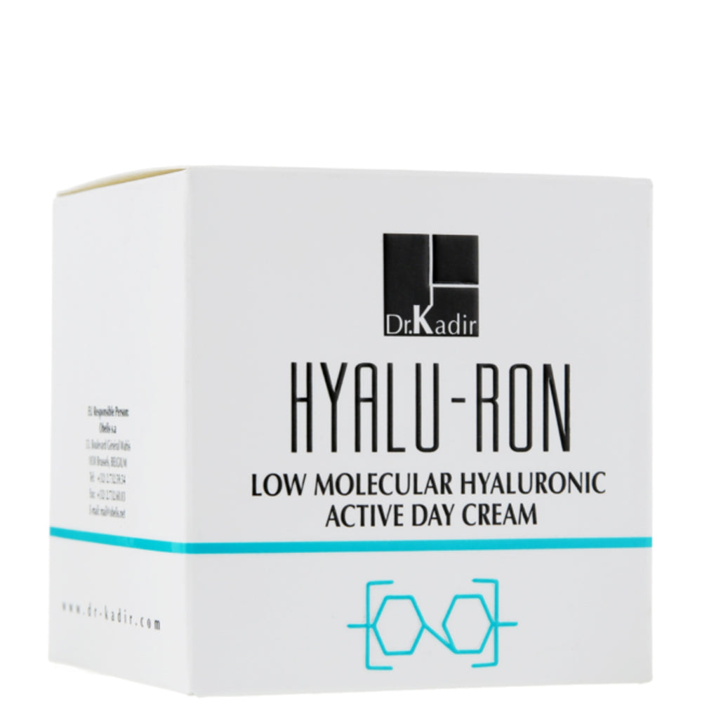 Dr. Kadir Hyalu-Ron Low Molecular Hyaluronic Active Day Cream - Зволожуючий крем с гіалуроновою кислотою Гіалу-Рон