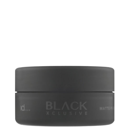 Матовый волокнистый воск для средних и коротких волос - IdHair Black XCLS Matte Fiber Wax