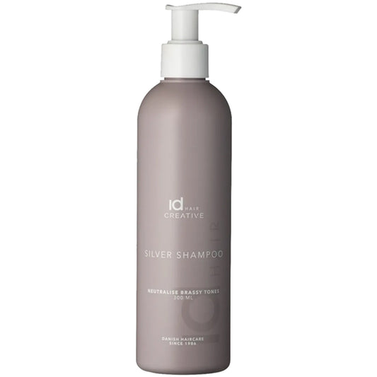 Фиолетовый шампунь для осветленных волос - IdHair Creative Silver Shampoo