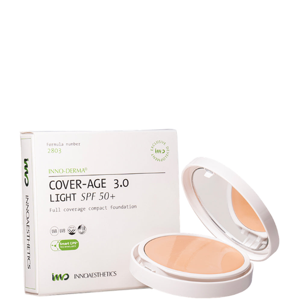 Крем-пудра SPF 50+ та HEVL з тоном - Innoaesthetics Epigen Coverage 3.0 Spf 50+