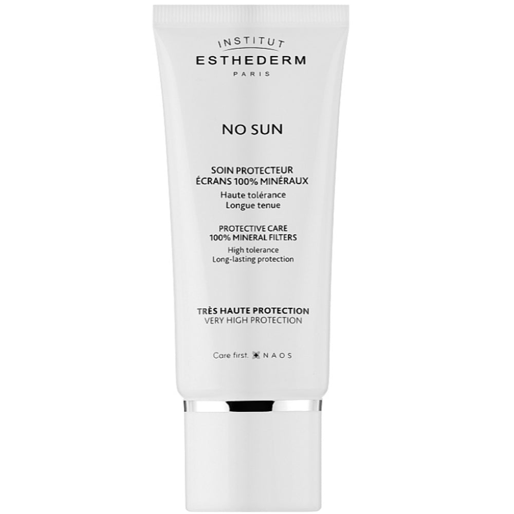 Institut Esthederm No Sun 100% Mineral Screen Protective Care - Крем для лица 100% минеральные экраны