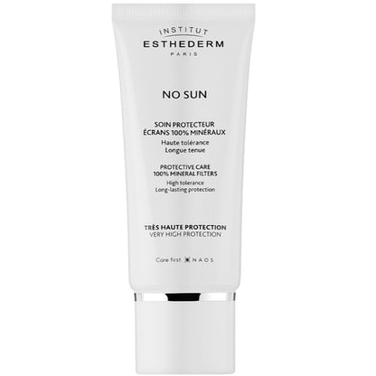 Institut Esthederm No Sun 100% Mineral Screen Protective Care - Крем для лица 100% минеральные экраны