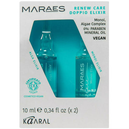 Еліксир для відновлення волосся з комплексом водоростей -  Kaaral Maraes Renew Care Doppio Elixir