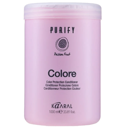 Kaaral Purify Colore Protection Conditioner - крем-кондиционер для окрашенных волос с экстрактом маракуйя