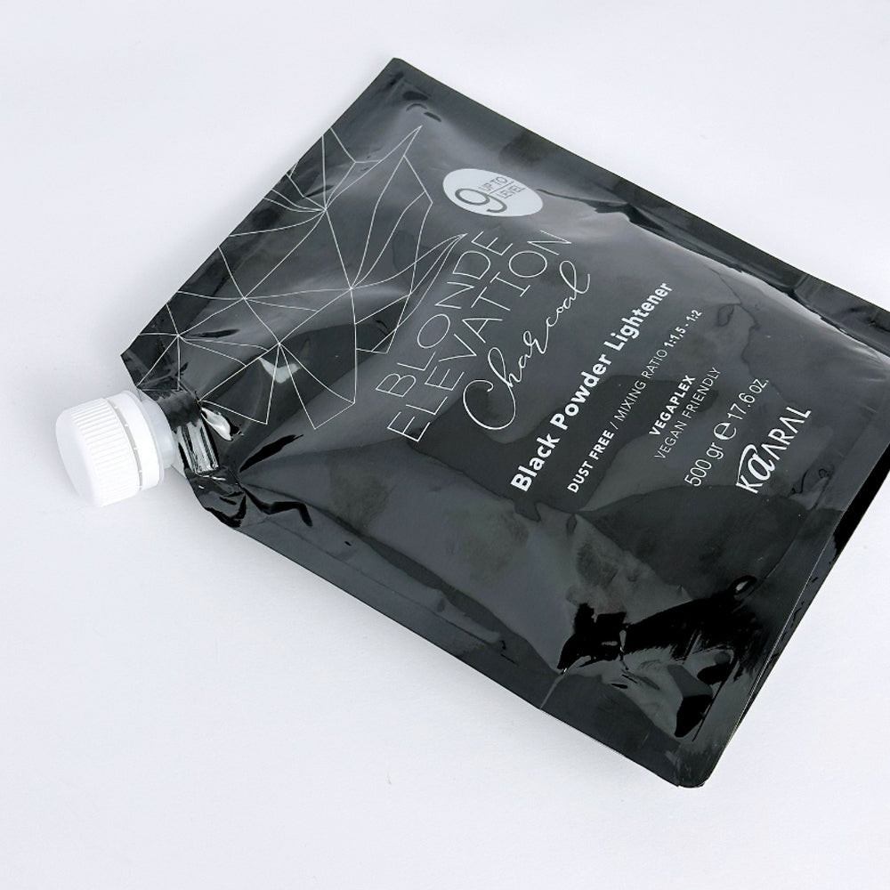 Kaaral Baco Blonde Elevation Charcoal Black Powder Lightener - Освітлююча пудра для волосся