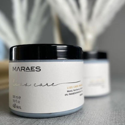 Маска для прямого волосся з пантенолом і біотином - Kaaral Maraes Liss Care Mask