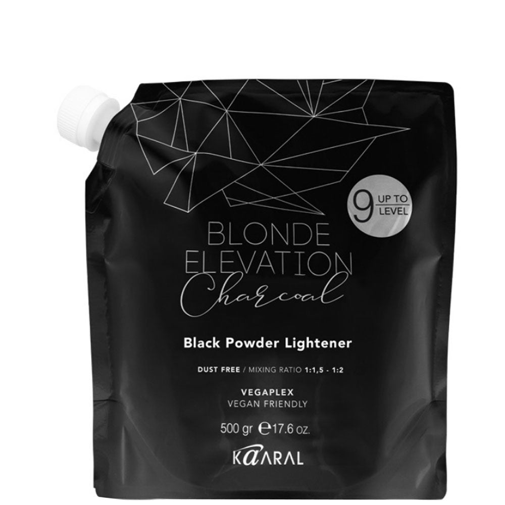 Kaaral Baco Blonde Elevation Charcoal Black Powder Lightener - Освітлююча пудра для волосся