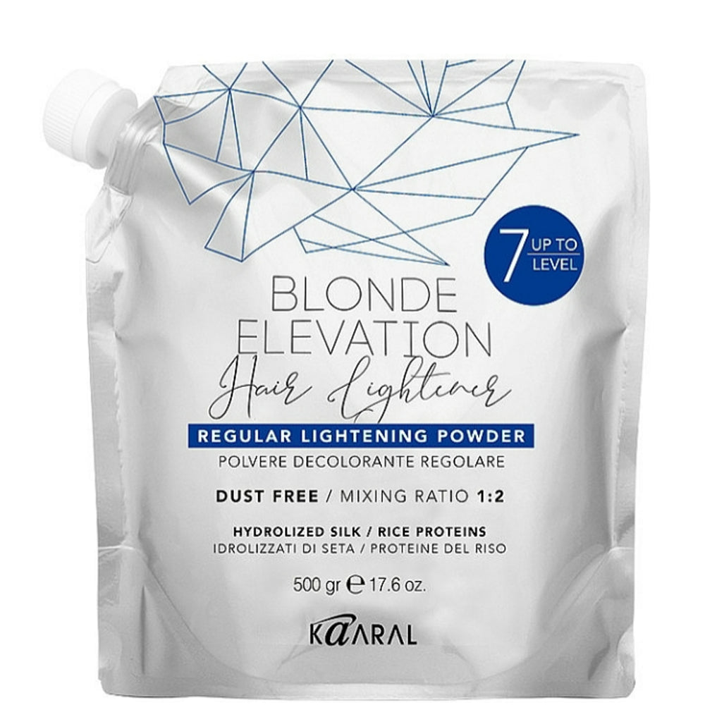 Осветительная пудра для волос до 7 уровней - Kaaral Blonde Elevation Regular Lightener Powder