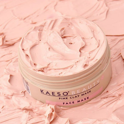 Маска для обличчя з рожевою глиною - Kaeso Pink Clay Mask