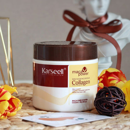 Коллагеновая маска для волос - Karseell Maca Power Essence Collagen Mask