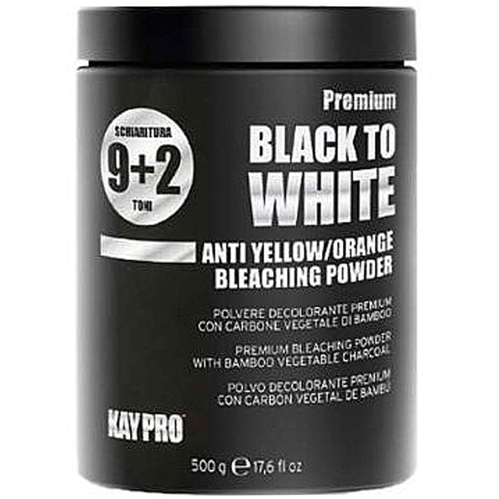 Пудра осветительная 9+2 (до 11 уровней) - Kaypro Premium Black To White Bleaching Powder