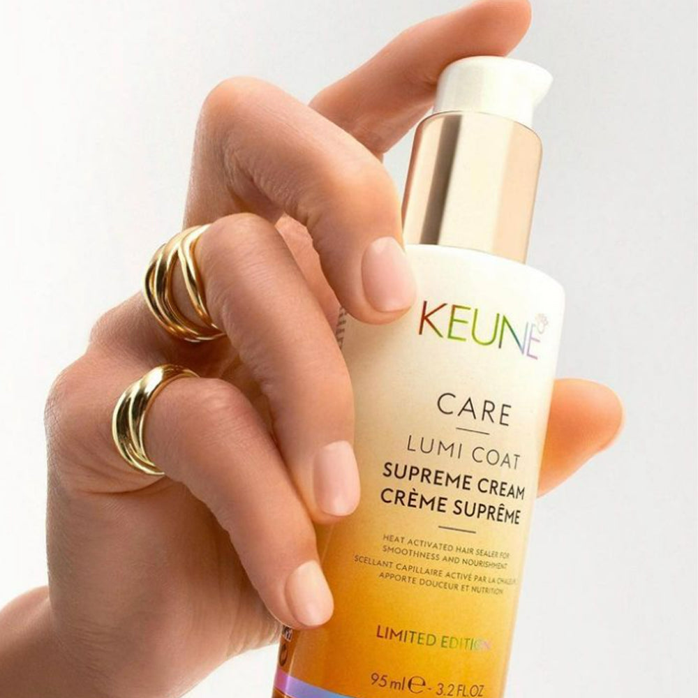 Крем для живлення та розгладження волосся - Keune Care Lumi Coat Supreme Cream