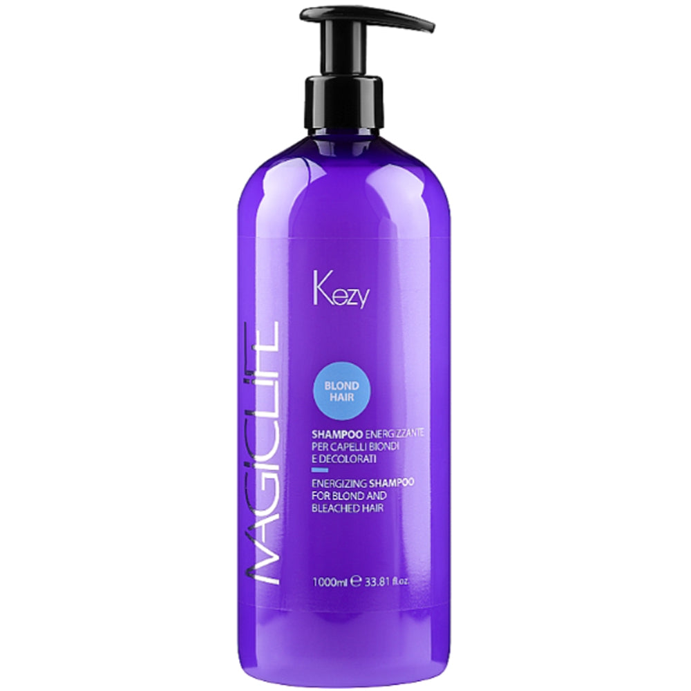 Шампунь для світлого та знебарвленого волосся - Kezy Magic Life Energizzante Shampoo