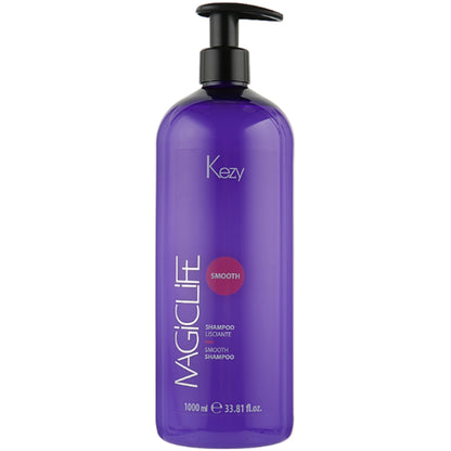 Шампунь розгладжуючий для неслухняного волосся - Kezy Magic Life Smooth Shampoo