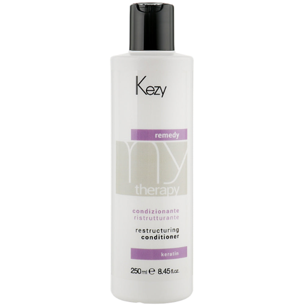 Восстанавливающий кондиционер для волос с кератином - Kezy Remedy Restructuring Conditioner