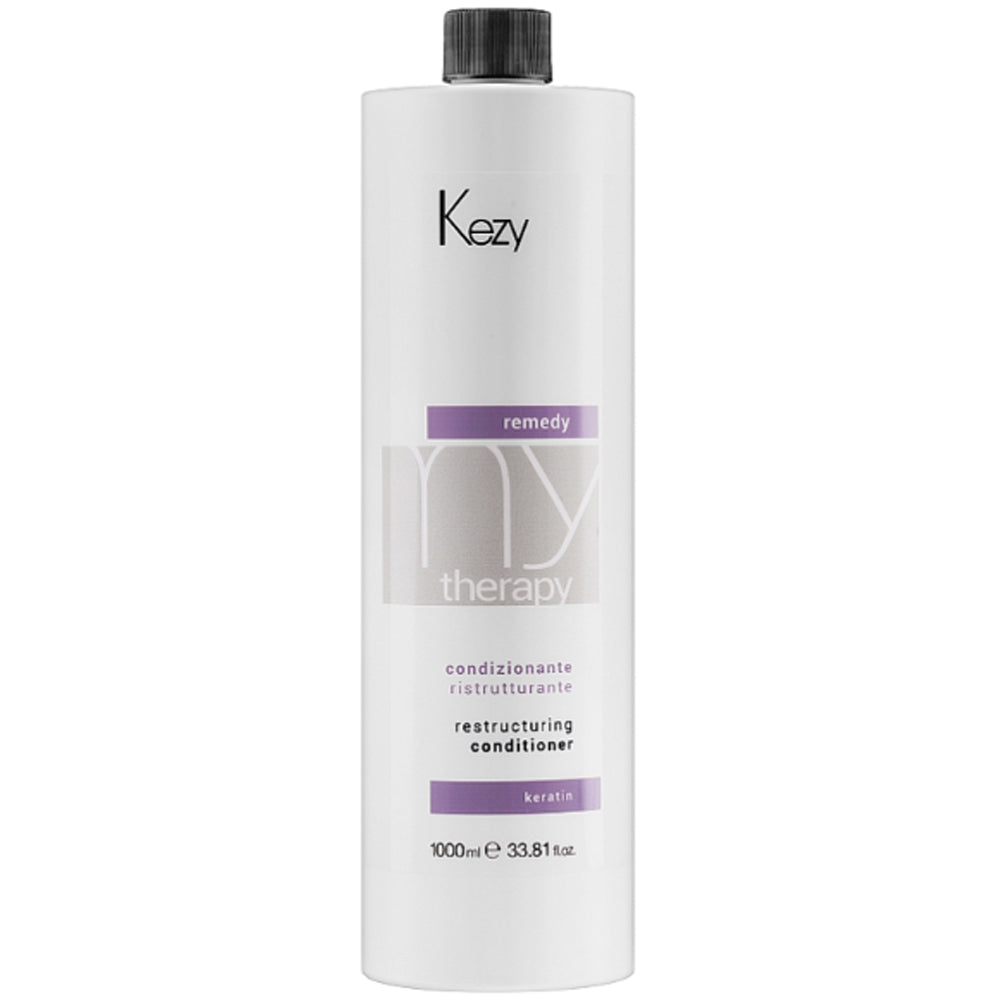 Восстанавливающий кондиционер для волос с кератином - Kezy Remedy Restructuring Conditioner