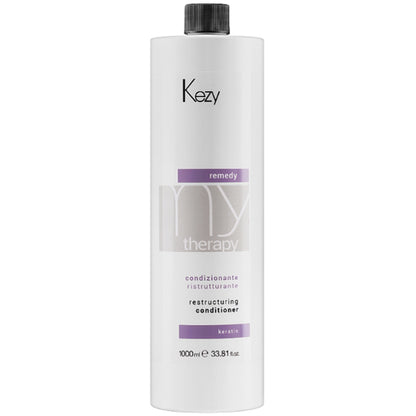 Восстанавливающий кондиционер для волос с кератином - Kezy Remedy Restructuring Conditioner