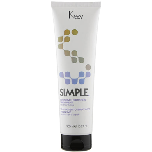 Маска интенсивного увлажнения для глубокого восстановления волос - Kezy Simple Intensive Mask