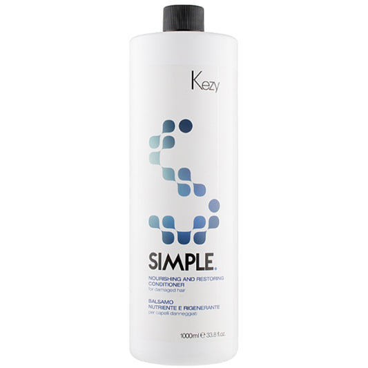 Бальзам для живлення пошкодженого волосся - Kezy Simple Nourishing and Restoring Conditioner