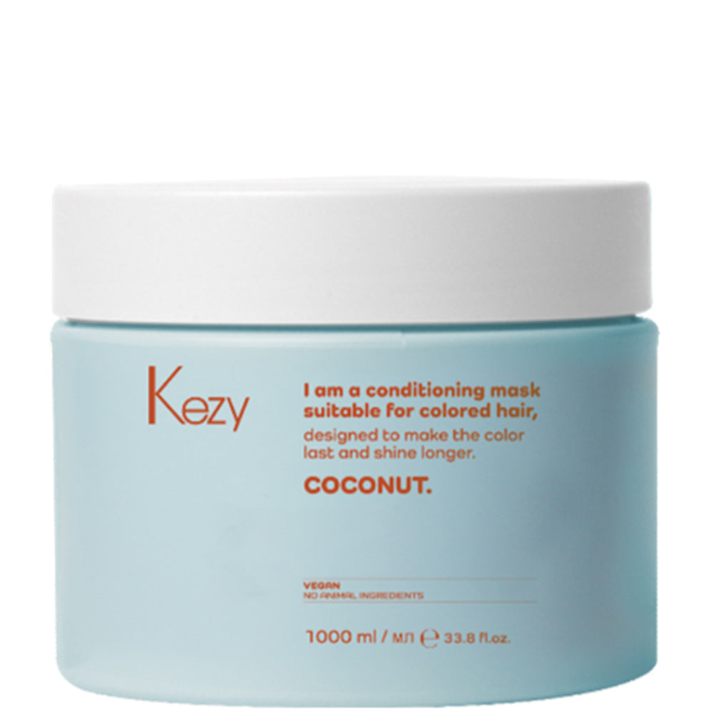 Кондиционирующая маска для окрашенных волос - Kezy Coconut Mask