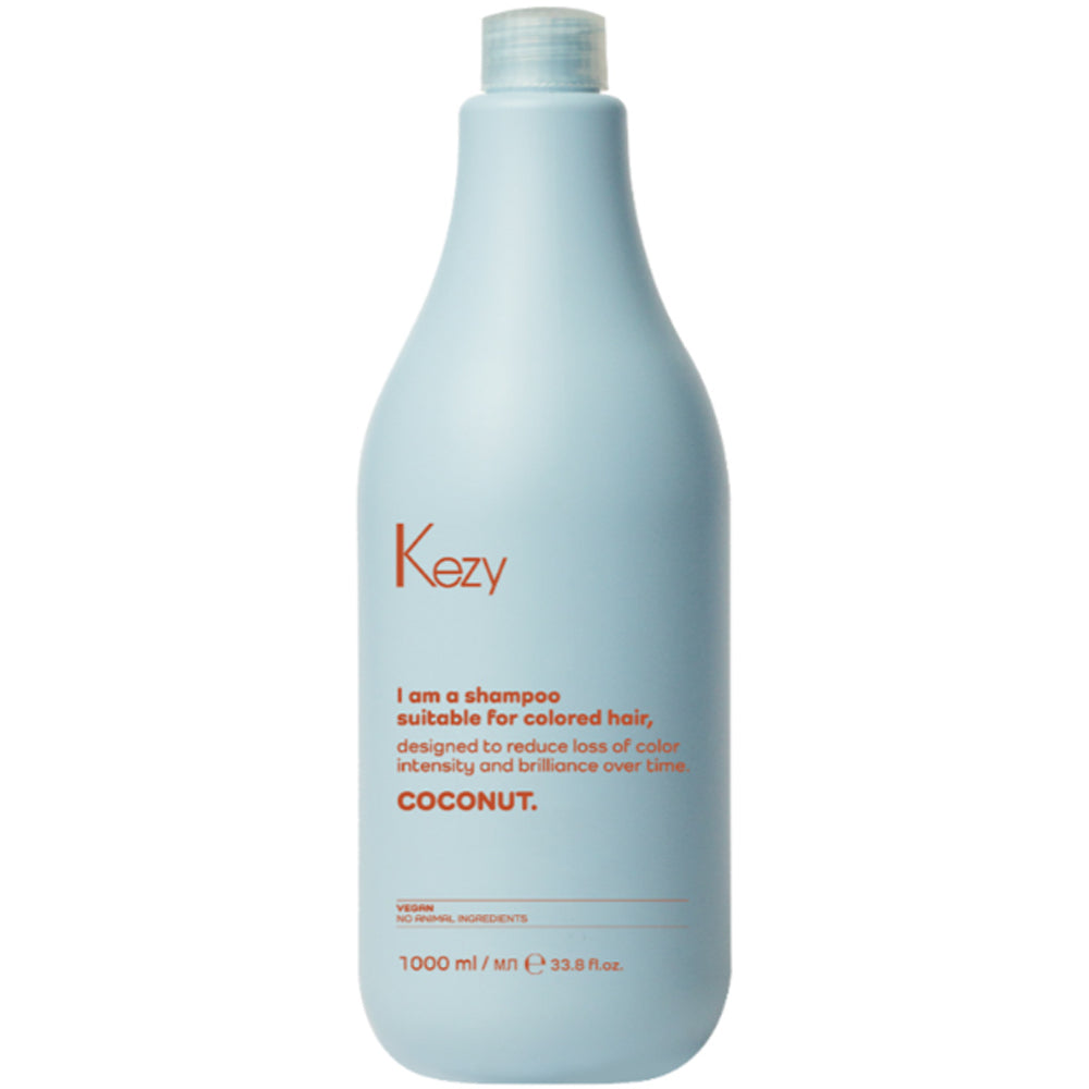 Шампунь для окрашенных волос с водой кокоса - Kezy Coconut Shampoo