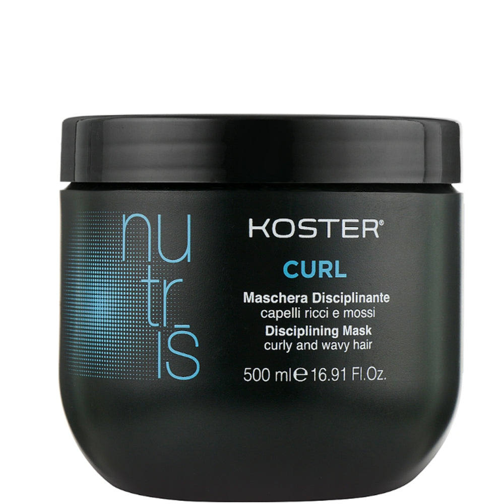 Маска для вьющихся волос, дисциплинирующая - Koster Nutris Curl Disciplining Mask