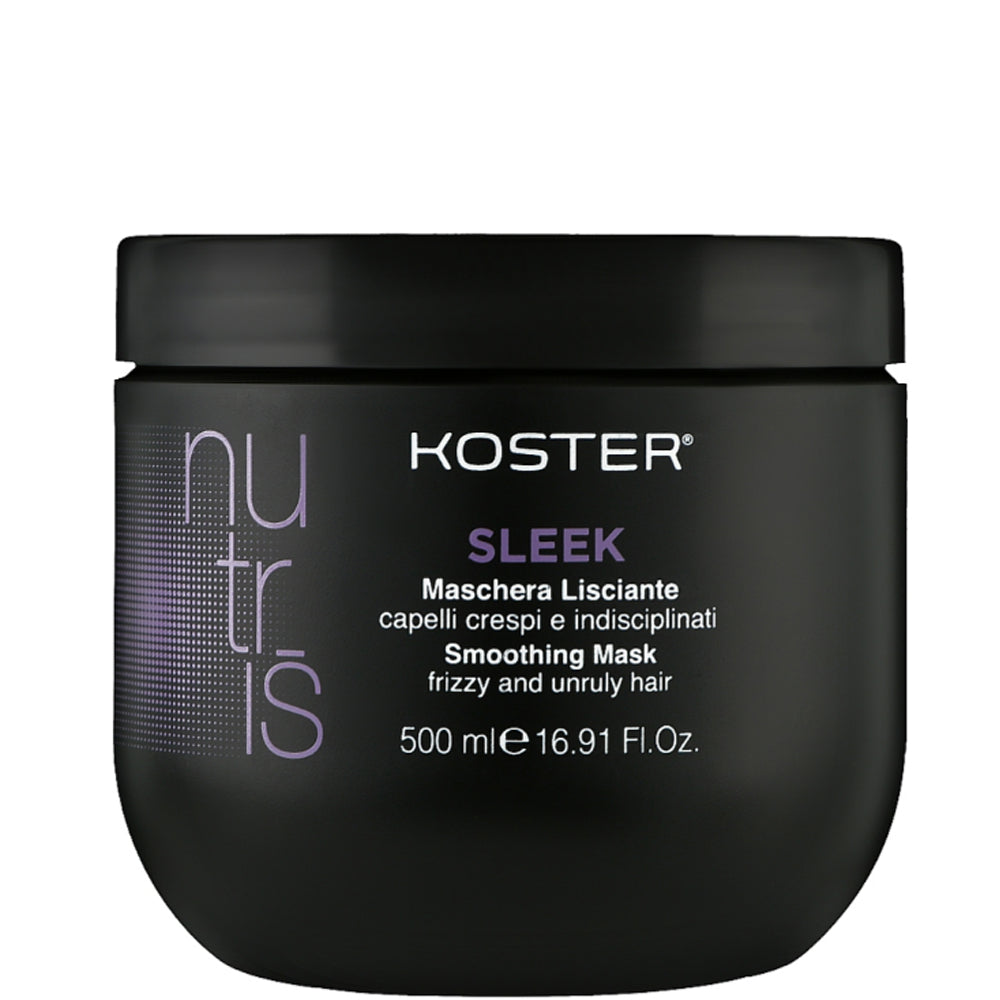 Маска для розгладження в'юнкого та неслухняного волосся - Koster Nutris Sleek Mask