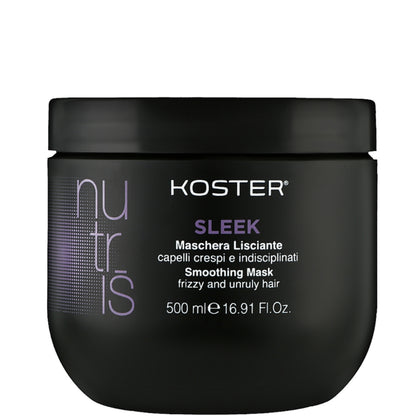 Маска для разглаживания вьющихся и непослушных волос - Koster Nutris Sleek Mask