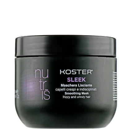 Маска для разглаживания вьющихся и непослушных волос - Koster Nutris Sleek Mask