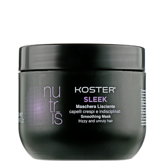 Маска для розгладження в'юнкого та неслухняного волосся - Koster Nutris Sleek Mask