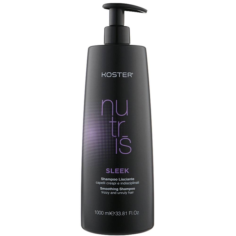 Шампунь для розгладження в'юнкого та неслухняного волосся - Koster Nutris Sleek Shampoo