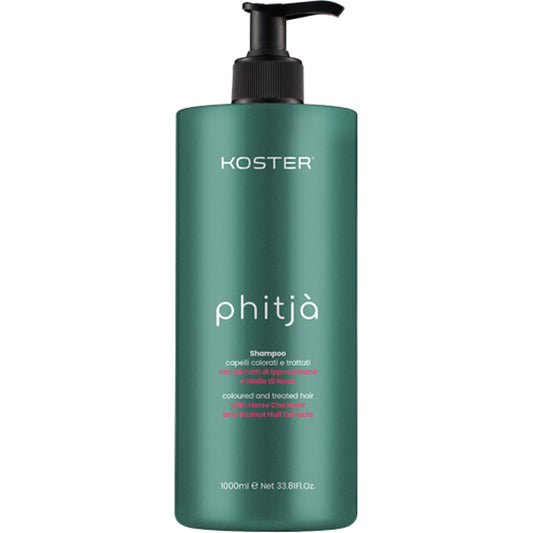 Шампунь для окрашенных и поврежденных волос - Koster Phitja Chestnut & Walnut Hull Shampoo