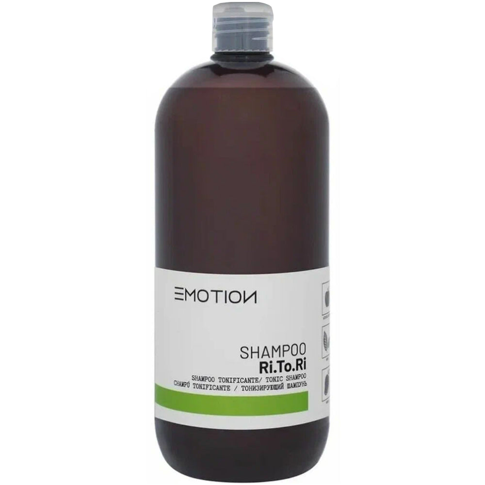 Тонізуючий шампунь для очищення шкіри голови та волосся - Krom Emotion Ri.To.Ri Shampoo