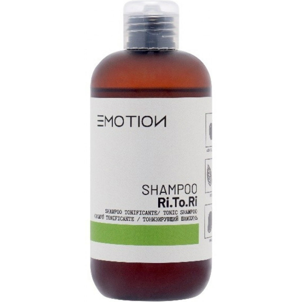 Тонізуючий шампунь для очищення шкіри голови та волосся - Krom Emotion Ri.To.Ri Shampoo