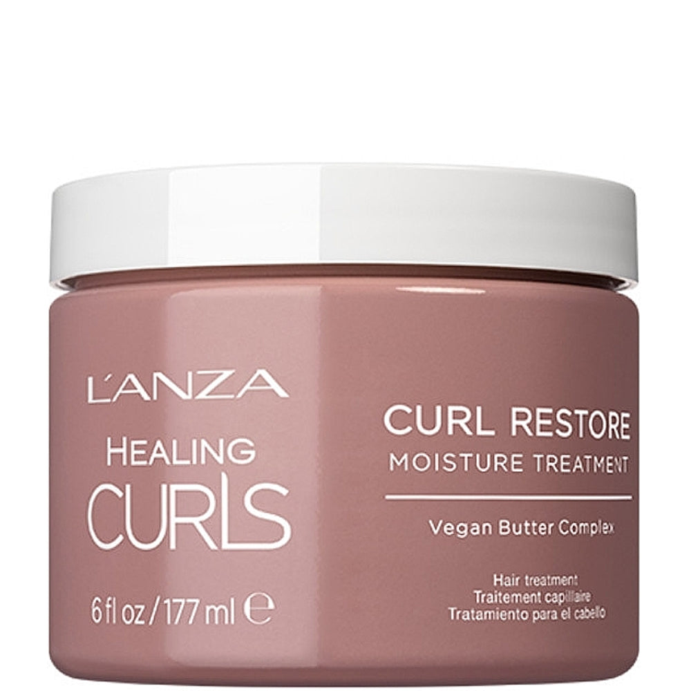 Увлажняющая маска для вьющихся волос - L'anza Healing Curl Restore Moisture Treatment