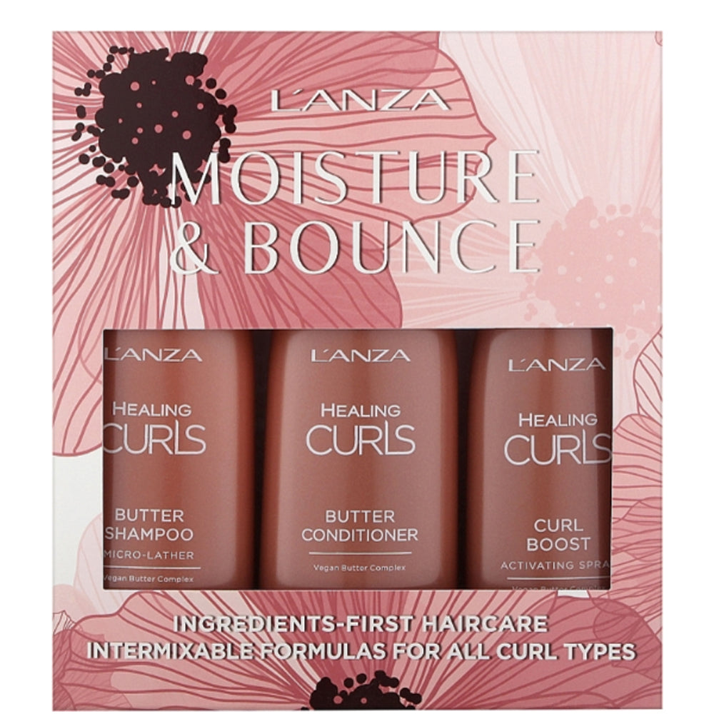 Набор - L'anza Healing Curls Moisture & Bounce Holiday Trio