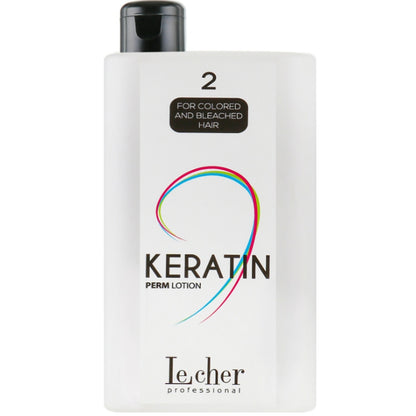 Lecher Professional Keratin Perm №2 - Средство для перманента №2 для окрашенных и осветленных волос