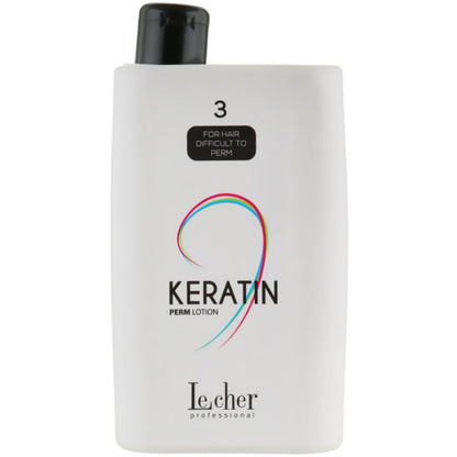 Lecher Professional Keratin Perm №3 - Средство для перманента №3 для жестких волос