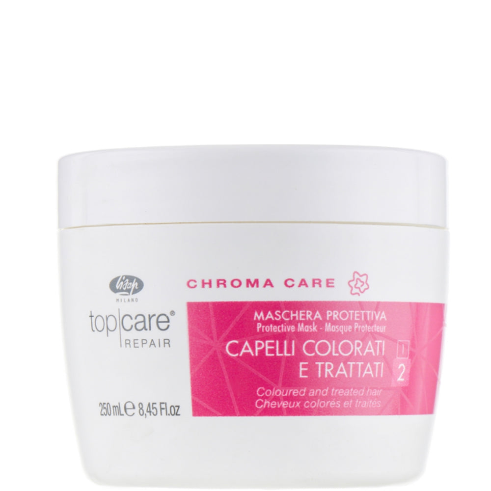 Lisap Top Care Repair Chroma Care Revitalising Mask - Защитная маска для окрашенных волос без сульфатов