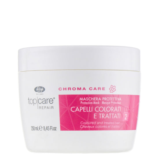 Lisap Top Care Repair Chroma Care Revitalising Mask - Защитная маска для окрашенных волос без сульфатов