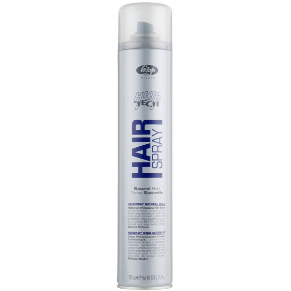 Lisap High Tech Hair Spray Natural - Спрей нормальной фиксации