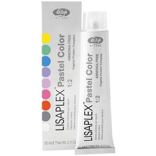 Lisap Lisaplex Pastel Color 60 ml - напівперманентний безаміачний пастельний барвник 60 мл