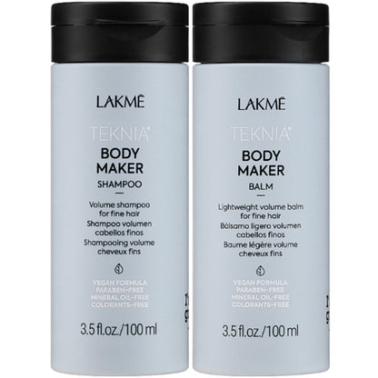 Дорожный набор для тонких волос - Lakme Teknia Body Maker Travel Kit