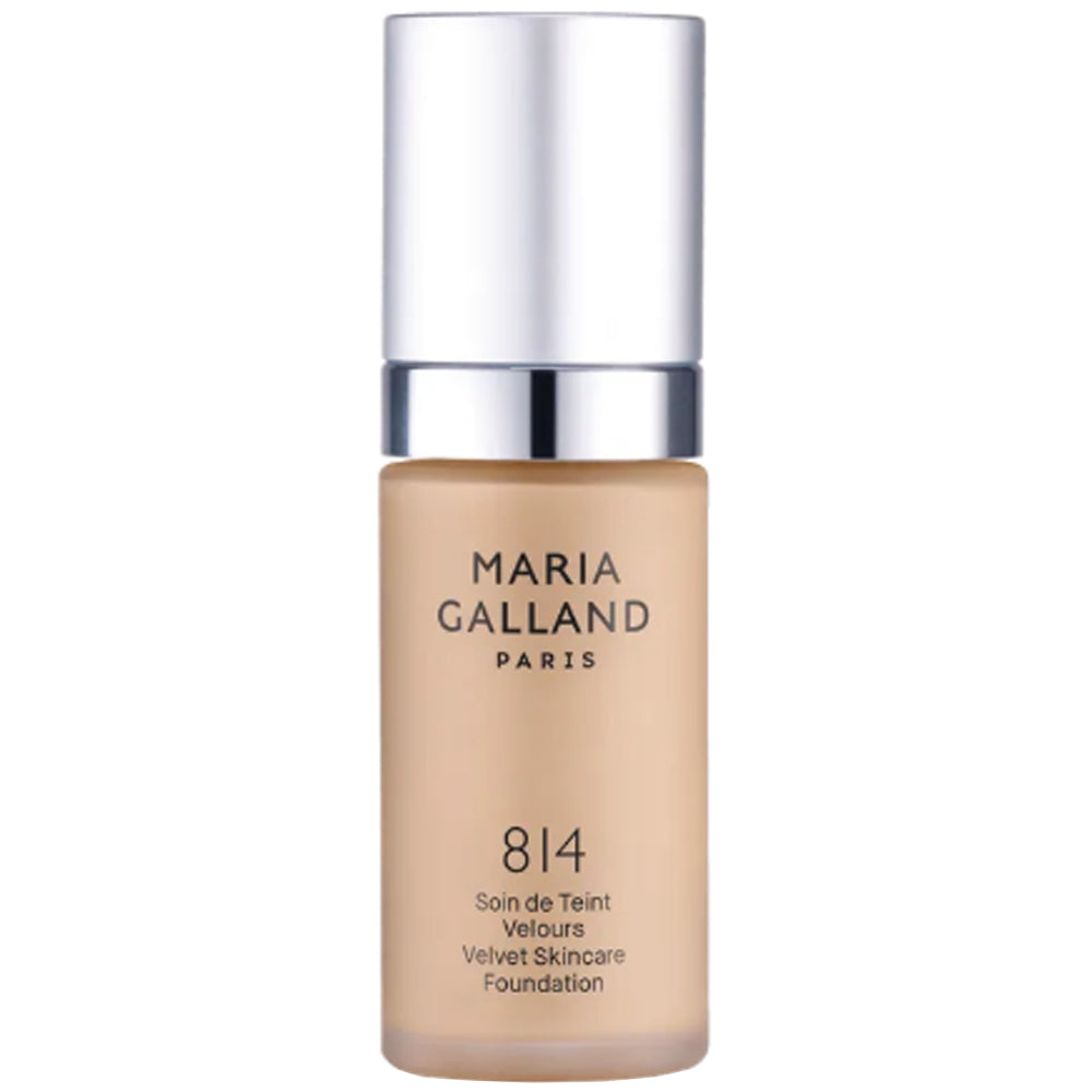 Матирующий тональный крем для жирной кожи - Maria Galland 814 Velvet Skincare Foundation